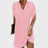 Silviane - Vestido Elegante con Mangas Abiertas