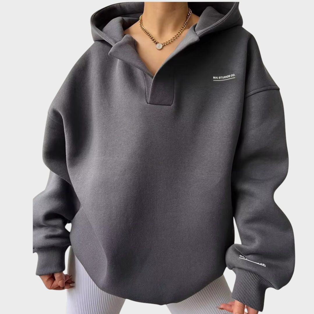 Renée - Sweat-shirt à capuche élégant